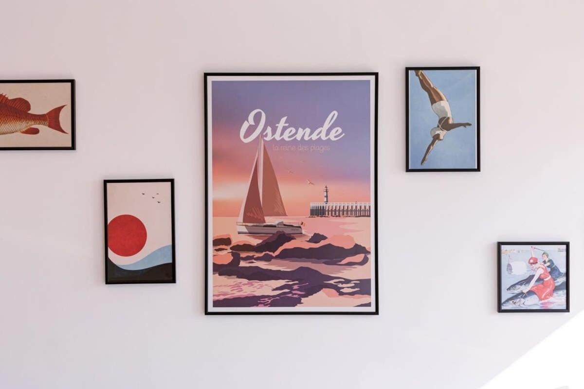 Huswell - Lovely, Sunny Flat Just Near The Beach And The Sea Oostende Eksteriør bilde